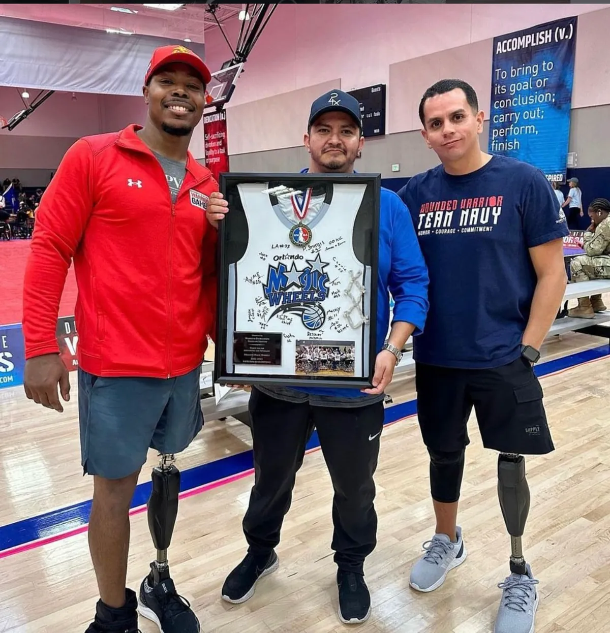 Wounded Warrior athletes